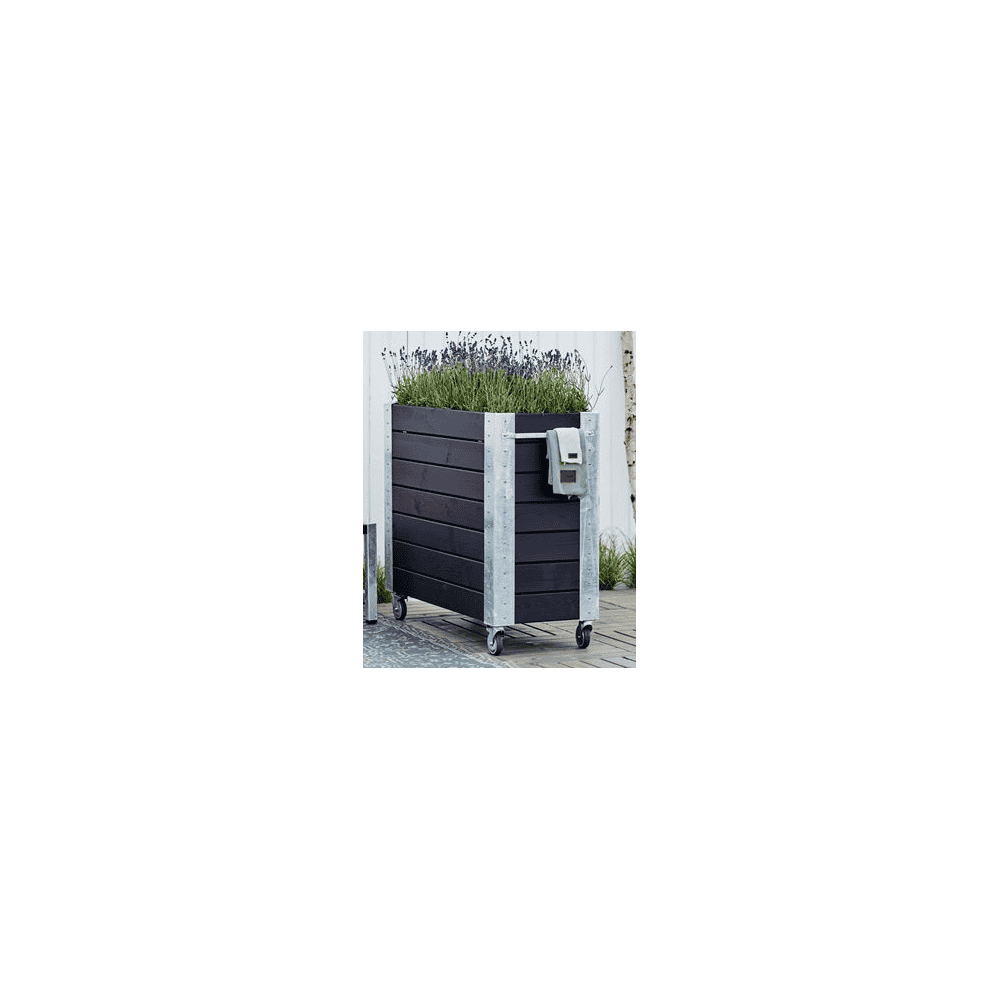 PLUS roues pour parterre surélevé, 4 pièces, Ø 100 mm