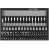 KRAFTWERK BASIC LINE EVA Steckschlüssel-Einlage 1/4" + 3/8" + 1/2", 600 x 400 mm, 107-teilig