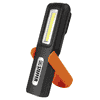Steffen LED Akku-Handlampe 3 W, 150 lm, 6000K, IP20, schwarz/orange