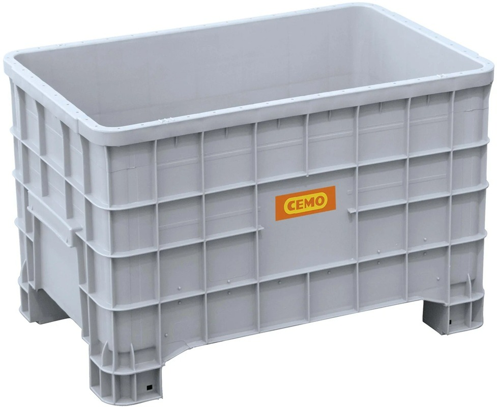 CEMO Logistikbox aus HDPE für Lagerung und Transport, verschiedene Grössen