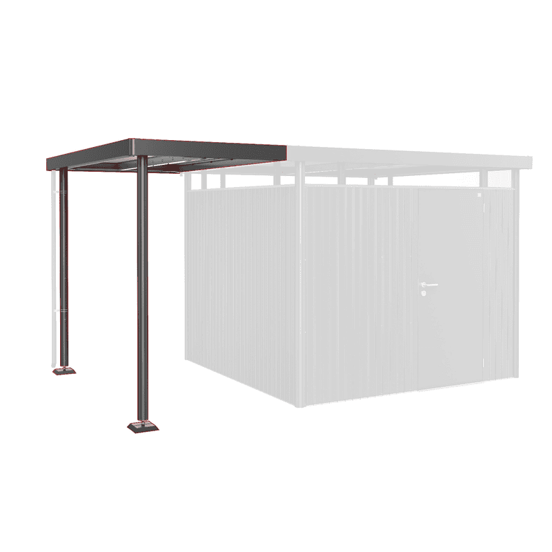 Biohort toit latéral dim. S pour abri de jardin HighLine®, H2-H6, en 3 couleurs