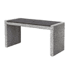 Betontisch mit Beplankung in Holzoptik, 1590 x 650 x 800 mm