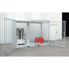 Gasflaschen-Container Typ GFC-E/T mit Tränenblechboden in verschiedenen Grössen