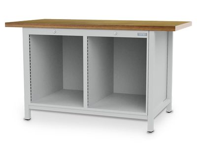 Bedrunka+Hirth Kastenwerkbank, R 18-24, Arbeitsplatte Buche Multiplex 40 mm, BxT 1500 x 750 mm