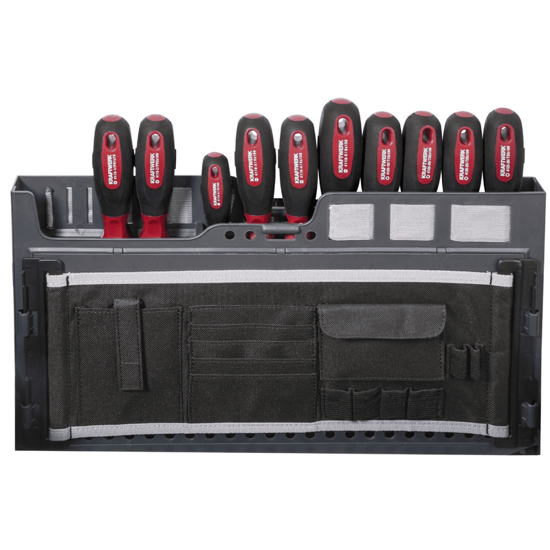 KRAFTWERK PRO LINE Werkzeugkoffer P500, für Service, 3/8", 154-teilig, inkl. Werkzeug