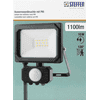 Steffen LED Aussenwandleuchte mit PIR-Bewegungsmelder 120°, schwarz, IP65