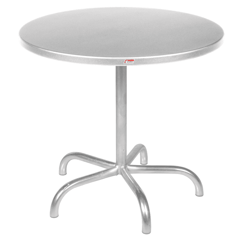 Schaffner table de jardin ronde Säntis, Ø 800 mm, en diverses couleurs