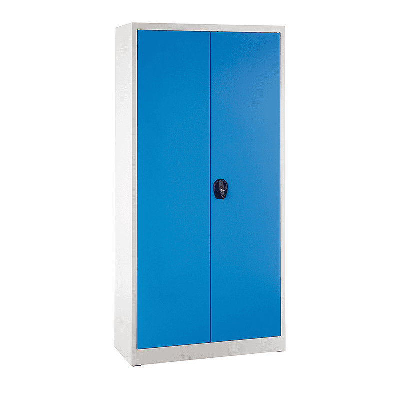 Magazinschrank mit 40 Sichtlagerkästen