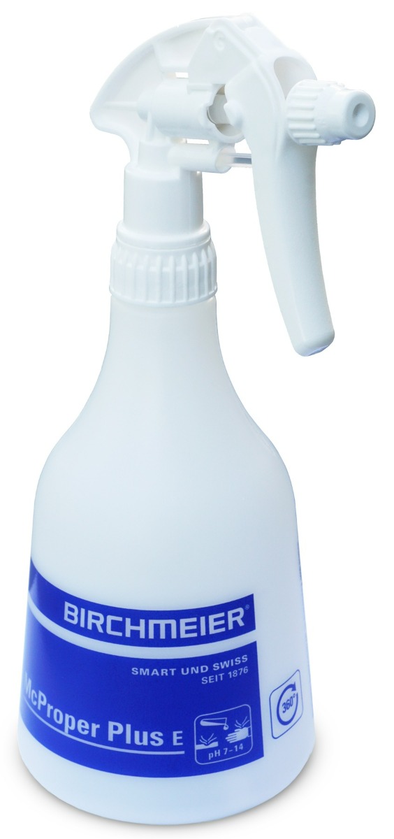 Birchmeier Pulvérisateur manuel McProper Plus E / 360° - pour alcalis et détergents alcalins, capacité 0.5 l
