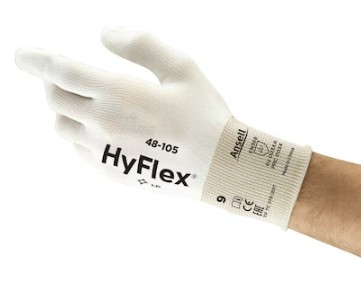 Mechanikschutzhandschuhe Ansell Hyflex 48-105, EN388 003XA, in 3 Grössen