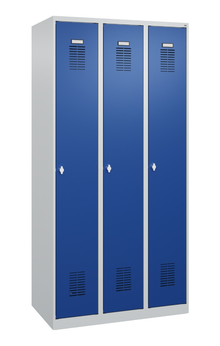 C+P Vestiaire Basis PLUS, en acier, h x l x p 1850 x 900 x 500 mm, en diverses versions