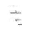 Metabo Akku-Kettensäge MS 36-18 LTX BL 40, 18 V ohne Akku