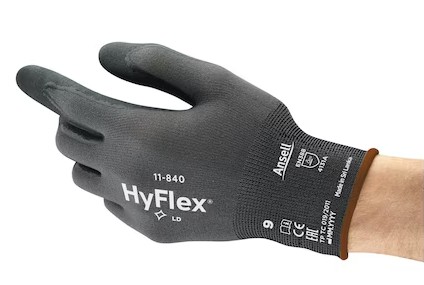 Mechanikschutzhandschuhe Ansell HyFlex 11-840, EN388 4231, Grösse 7–11