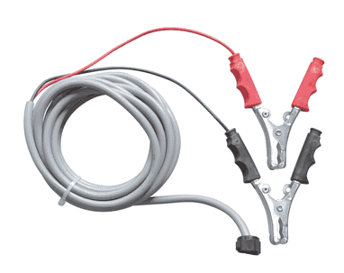 Anschlusskabel 4 m mit Polzangen zu Elektropumpe Cematic 56, 12 V, 300 W