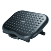 Repose-pieds Soft en plastique, réglable, ergonomique, autonome, noir, L x P x H 450 x 330 x 171 mm