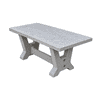 BETY Betontisch Verona Bianco, LxBxH 1600 × 800 × 750 mm