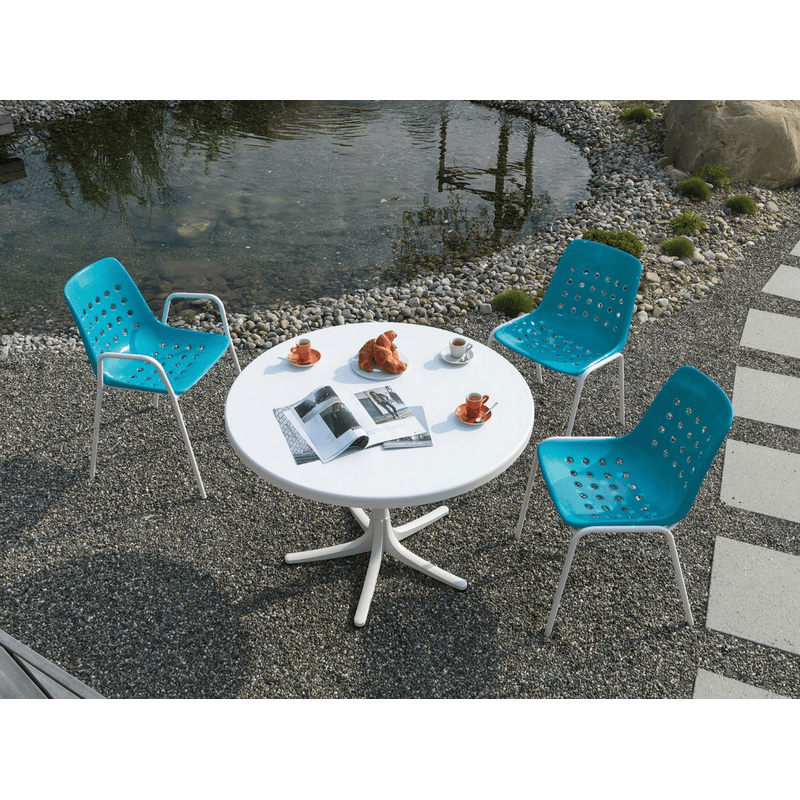 Schaffner Chaise de jardin Bermuda sans accoudoirs, L x P x H 490 x 420 x 790 mm, en différentes versions