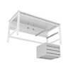 Bedrunka+Hirth Träger für Hängeschränke, für ergoliner® - Tischtiefe 600/750/900 mm