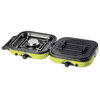 Kartuschenkocher DUAL COMPACT für Outdoor und Camping, 2 Brenner,  klappbar & tragbar