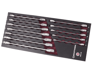 KRAFTWERK PRO-LINE EVA3 CLICKKRAFT Clé à cliquet à anneau, 12 pièces