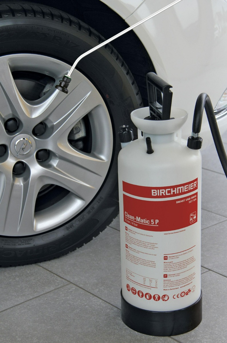 Birchmeier Druckspeicher-Sprühgerät Clean-Matic 5 P, mit PR 3 P1, für Säuren, Füllmenge 5 l