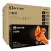 Nitril Einweghandschuhe GoGrip, Packung à 50 Stück, orange, in diversen Grössen