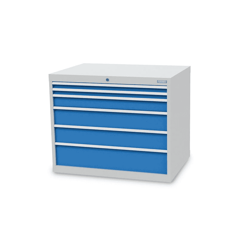 Bedrunka+Hirth Armoire à tiroirs, profondeur 736 mm, R 36-24, nombre de tiroirs 6