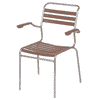 Schaffner Chaise de jardin Säntis, structure en tube d'acier, en diverses exécutions