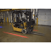 Dispositif d'avertissement de chemin optique - Zone rouge, LED 12-80V