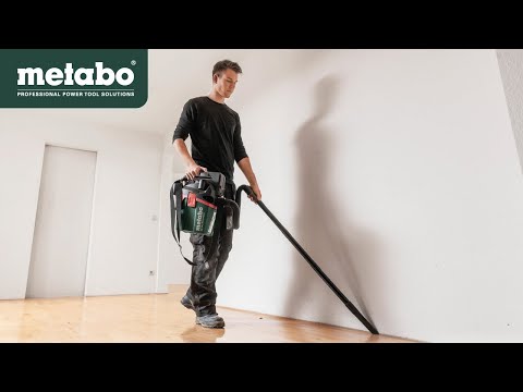 Metabo Akku-Sauger AS 18 HEPA PC Compact, 18 V mit manueller Filterreinigung und Hepa Filter