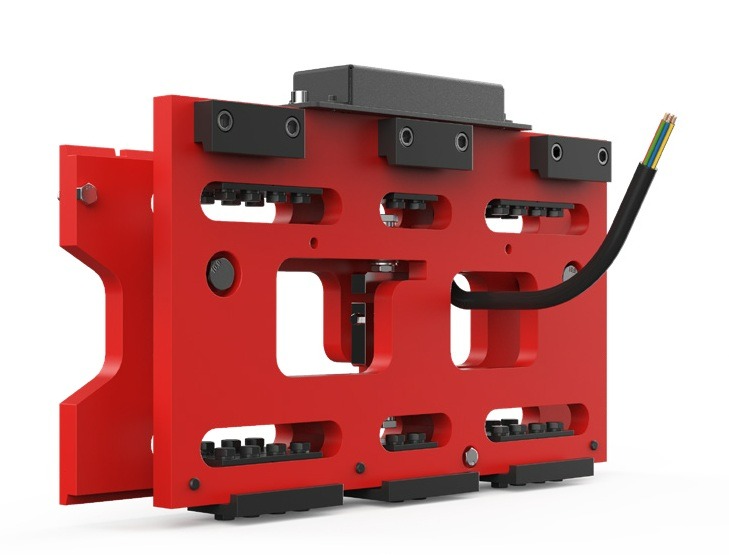 RAVAS iCP-32 Gabelträgerplattenwaage für Gabelstapler, Tragkraft 2'500–5'000 kg