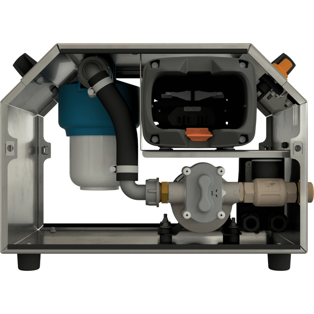 CEMO Station de traitement d'eau mobile aquaS 30 APready, compatible avec le système de batteries STIHL AP