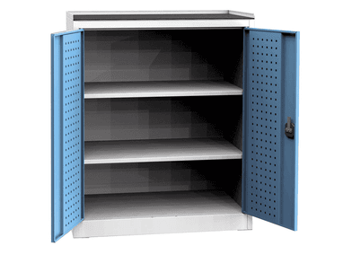 Werkstattschrank universal mit Arbeitsfläche