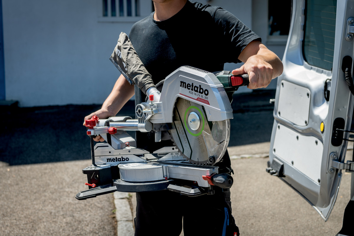 Metabo Akku-Kappsäge KGS 18 LTX BL 305, 18 V ohne Akku