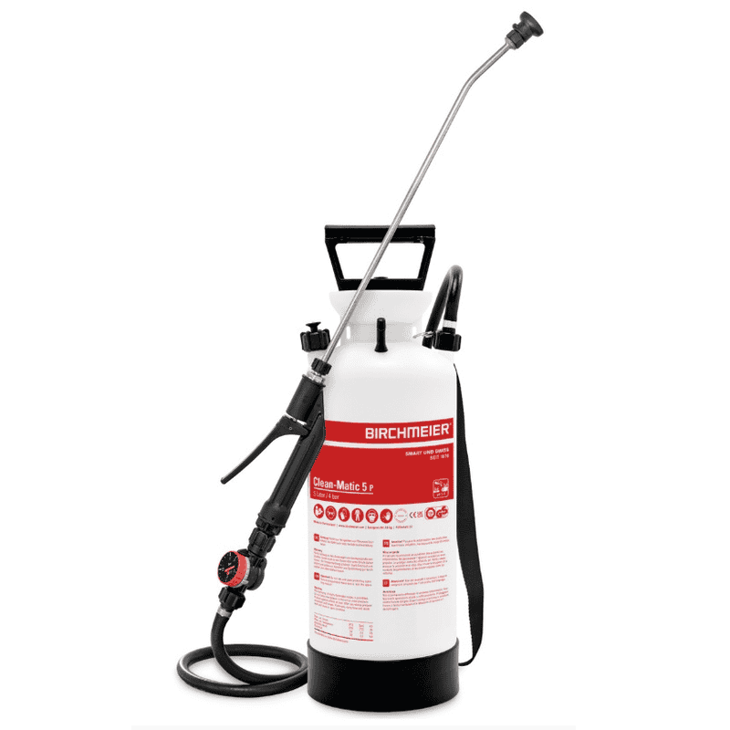 Birchmeier Druckspeicher-Sprühgerät Clean-Matic 5 P, mit PR 3 P1, für Säuren, Füllmenge 5 l