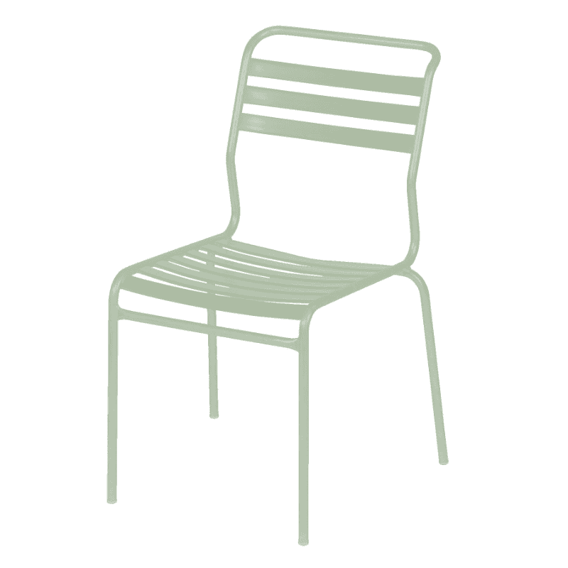 Schaffner Chaise de jardin de jardin SÄNTIS, revêtement par poudre, en diverses exécutions