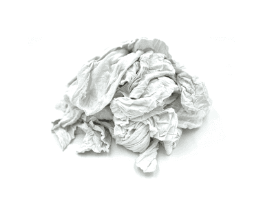 Putzlappen Premium Baumwoll-Tricot weiss auf Palette, 500 kg