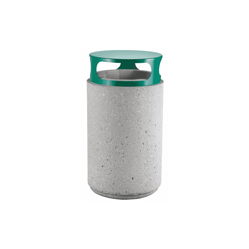 Abfalleimer aus Beton
