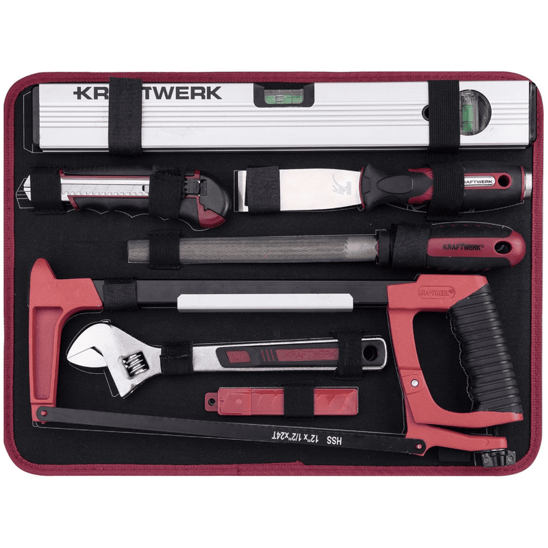 KRAFTWERK PRO LINE Werkzeugkoffer P300, ABS, 1/4" + 3/8", inkl. Werkzeug, 186-teilig