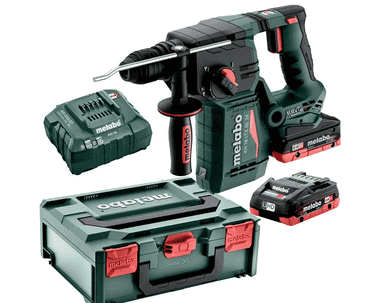 Metabo Marteau à batterie KH 18 LTX BL 24, 18 V en trois versions