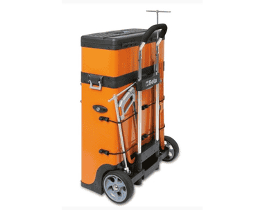 Werkzeugtrolley orange C41H mit zwei getrennten Modulen