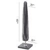 Platinum AeroCover Schutzhülle für Sonnenschirme mit Mittelmast, Höhe 1650 mm, Durchmesser 250/350 mm