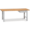 KRAFTWERK Werkbank MODULAR 2000, 1 Schublade, Buche Multiplex, BxTxH 2000 x 700 x 840 mm