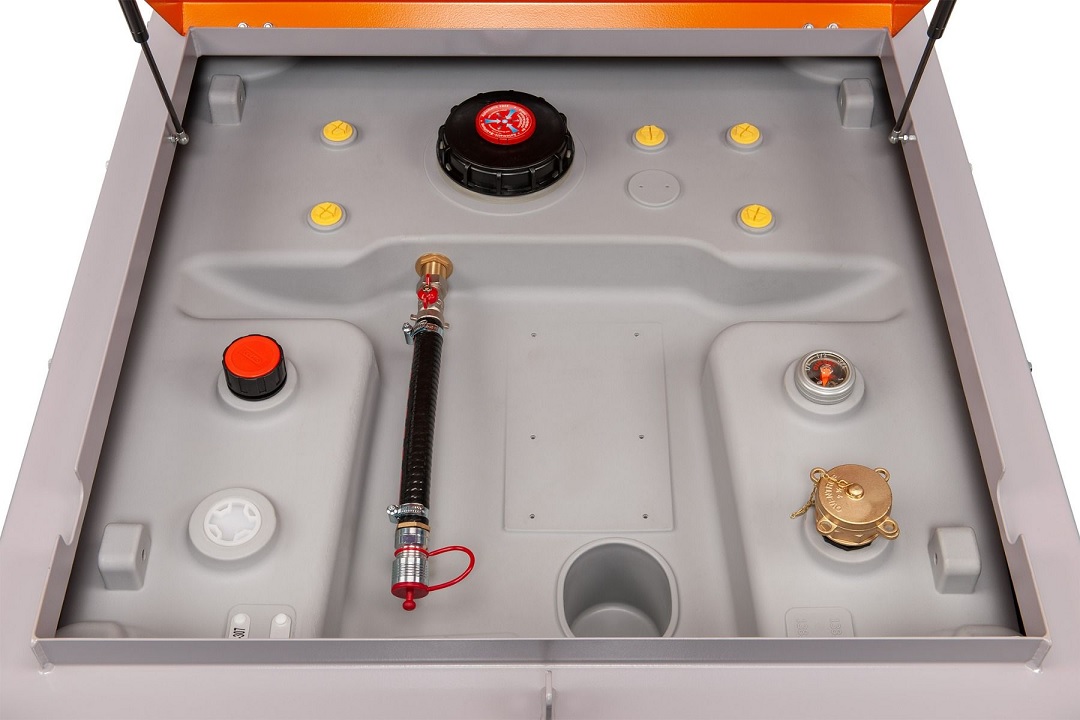 Baustellentank DT-PRO mobil hybrid Basic, 980 l in diversen Varianten