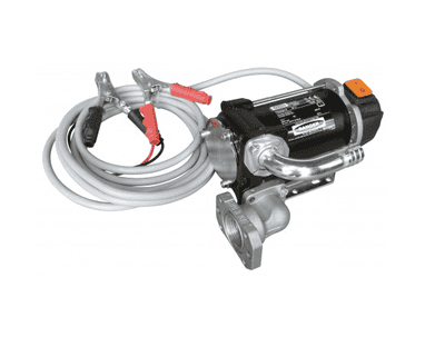 Pompe électrique Cematic 3000/12, 12 V, 280 W, débit env. 45 l / min, pression de sortie max. 1,5 bar, côté aspiration DN 19, côté refoulement 1'' filetage intérieur