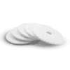 Kärcher Polierpad für Scheuersaugmaschinen, sehr Weich, weiss, Durchmesser 406 mm, 5 Stück