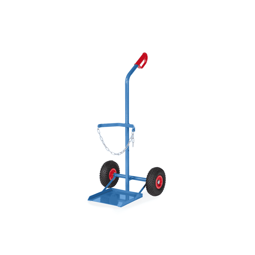 Fetra Stahlflaschenkarre für 1 Propangasflasche 11 kg Ø 300 mm oder 33 kg Ø 318 mm