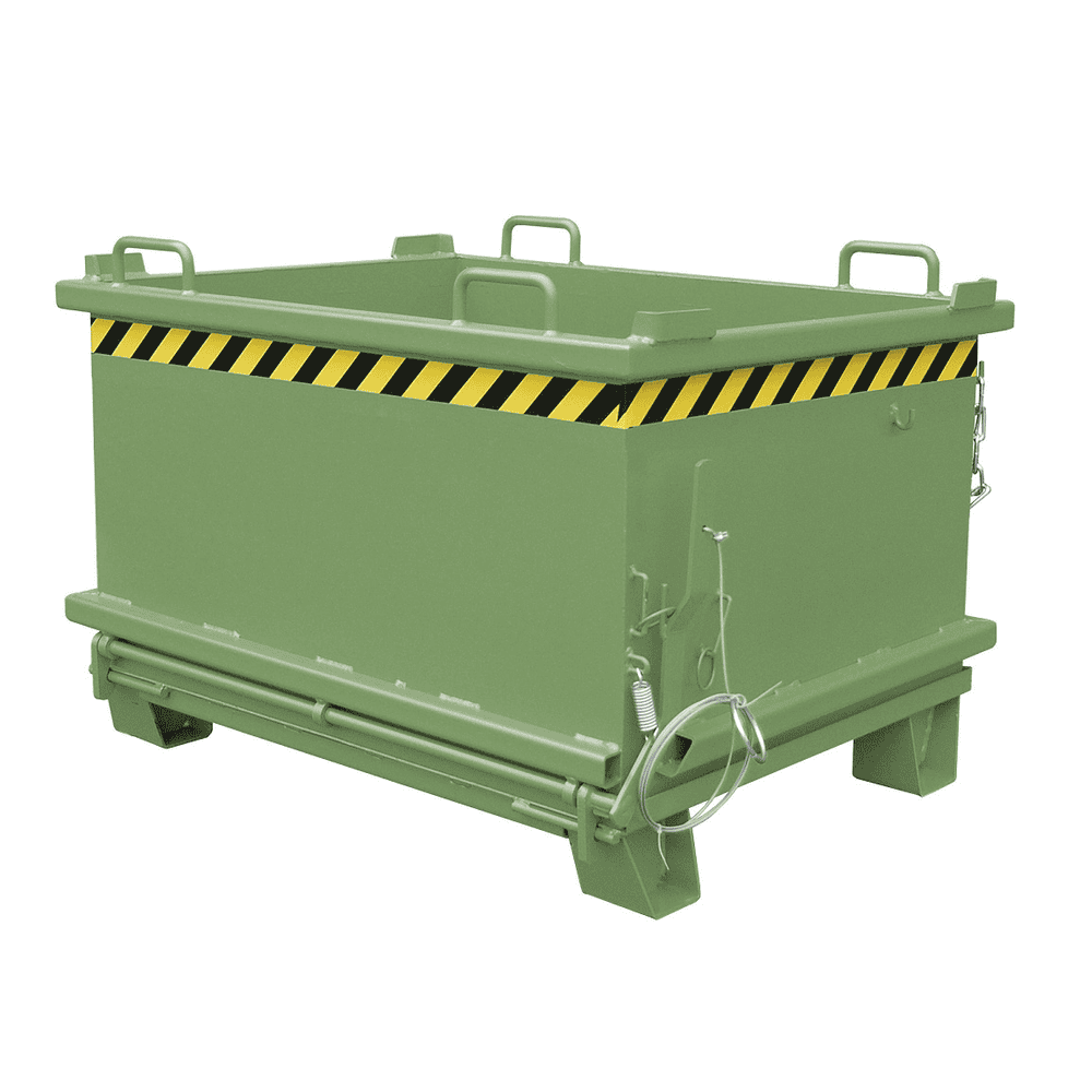 Bennes à fond ouvrant, Type SB, Capacité 0.50 - 2.00 m³, charge adm. jusqu'à 2000 kg