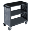 KRAFTWERK Chariot de service BT900 avec tapis en caoutchouc, L x L x H 474 x 919 x 1000 mm
