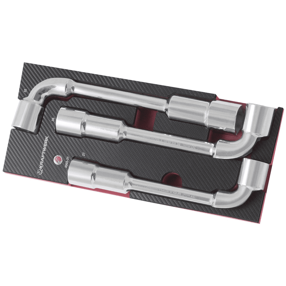 KRAFTWERK PRO LINE EVA3 Insert pour clé à pipe, 3 pièces